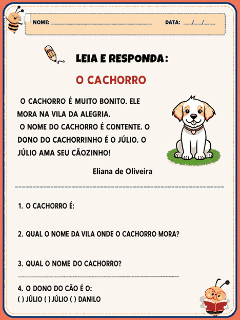Amostra 4 de atividade do ABC em Casa