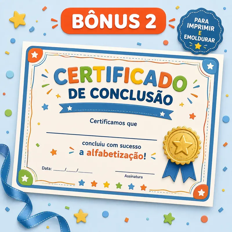 Capa do bônus 2: Certificado de Conclusão